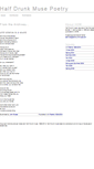 Mobile Screenshot of halfdrunkmuse.com